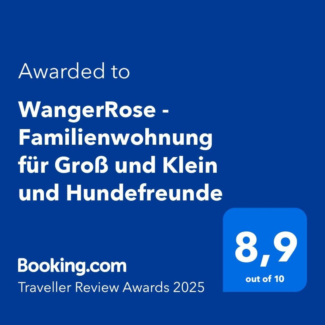 Wangerrose - Familienwohnung Fuer Gross Und Klein Und Hundefreunde Wangerooge Eksteriør bilde